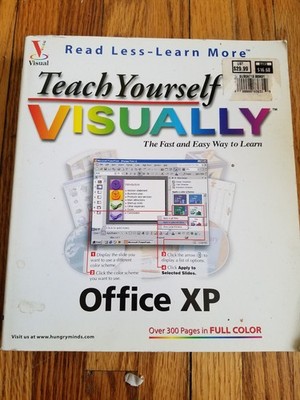 Teach Yourself Visually Office XP Computer Book PAPERBACK