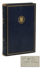 The Burden and Glory JOHN F. KENNEDY ~ Signed by Jacqueline ~ First Edition 1st