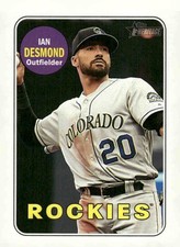 2018 Topps Heritage #122 Ian Desmond