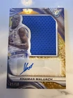 2024-25 Bowman University Best Jumbo Patch Autographs Khaman Maluach Gold /50
