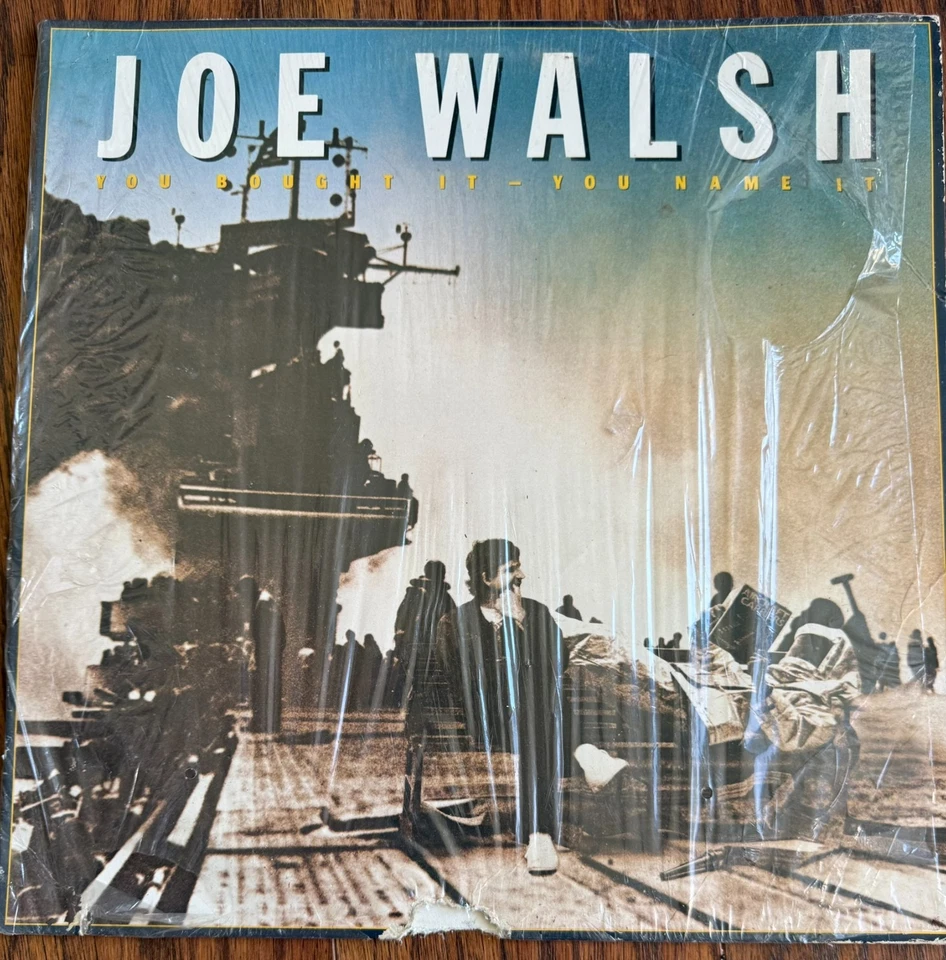 Lot of 2 Joe Walsh Vinyl LPs But Seriously, Folks You Bought It, You Name It - Imagem 2 de 4
