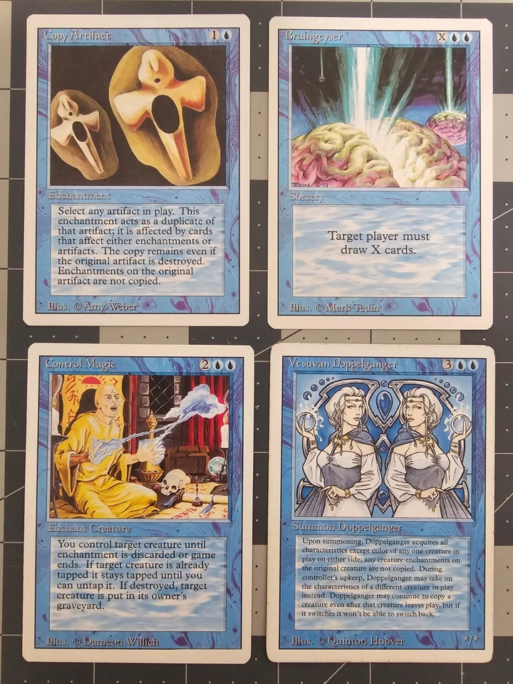 MTG ⭐ Revised Edition ⭐ Blue Spells ⭐ Vintage Legacy ⭐ Reserved List - Image 2 of 3