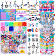 Pulseras Ninas 3600Pzs Unicornio Sirena Joyeria Manualidades Regalo Cumpleanos