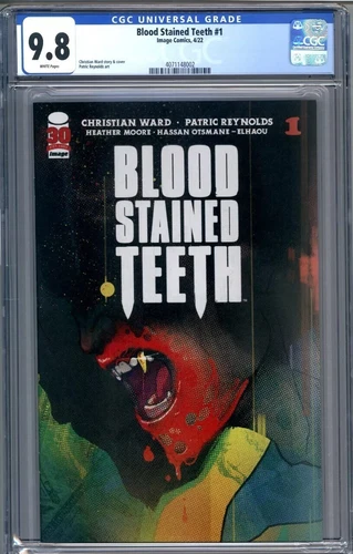 Blood Stained Teeth #1 CGC 9.8 Image Comics 2022   1st Print