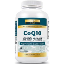 CoQ10 Alpha Lipoic Acid Acetyl-L-carnitine HCl - Heart and Cognitive