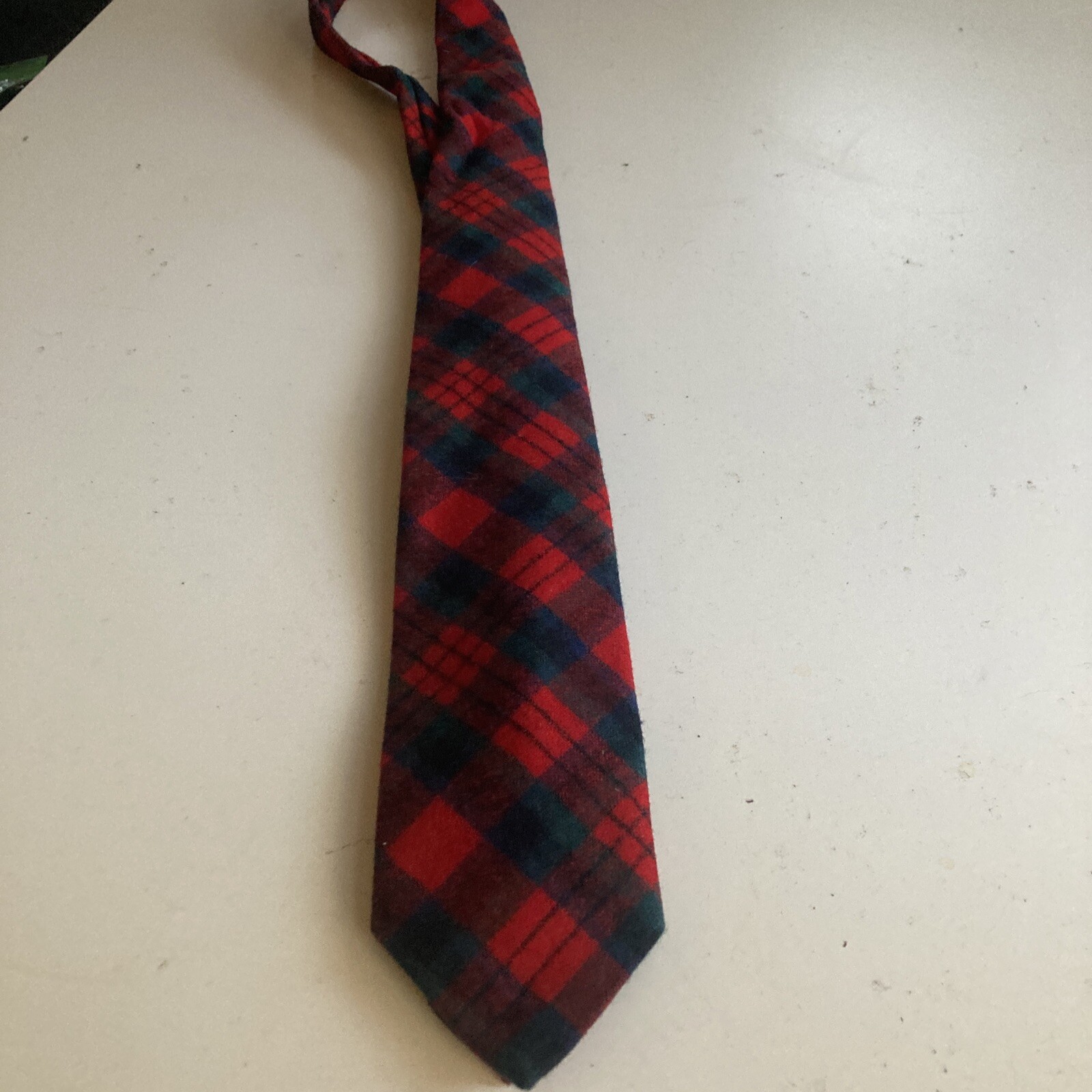 Pendleton wool Tie classic plaid - image 1