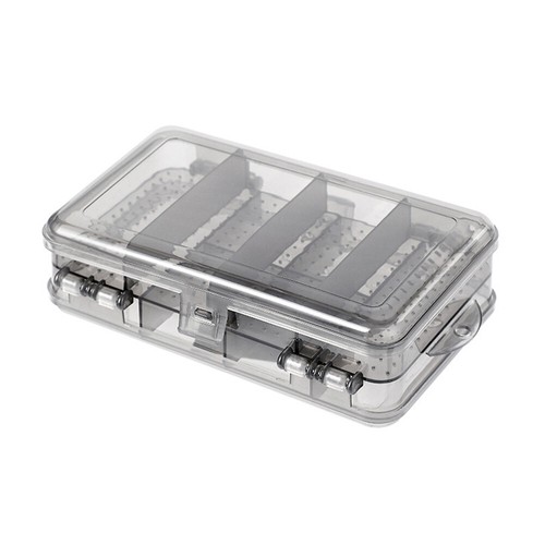 Clear Small Double Layer Jewelry Storage Box Container Earing Organizer · - Picture 15 of 16