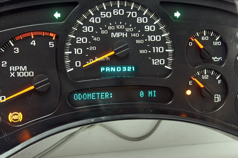 03-05 RECONSTRUIDO CHEVY GMC DURAMAX cuadro de instrumentos diésel devolución de dinero de $70 Foto 4 de 4