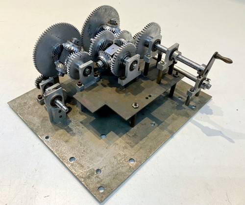 rare ONE OF A KIND Radio tuning gearbox? vtg electronics PARTS SEE VIDEO - Picture 2 of 20