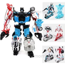 6 In 1 Deformabl Robot HZX Action Figure IDW G1 Toys 17.72" Combiner Model