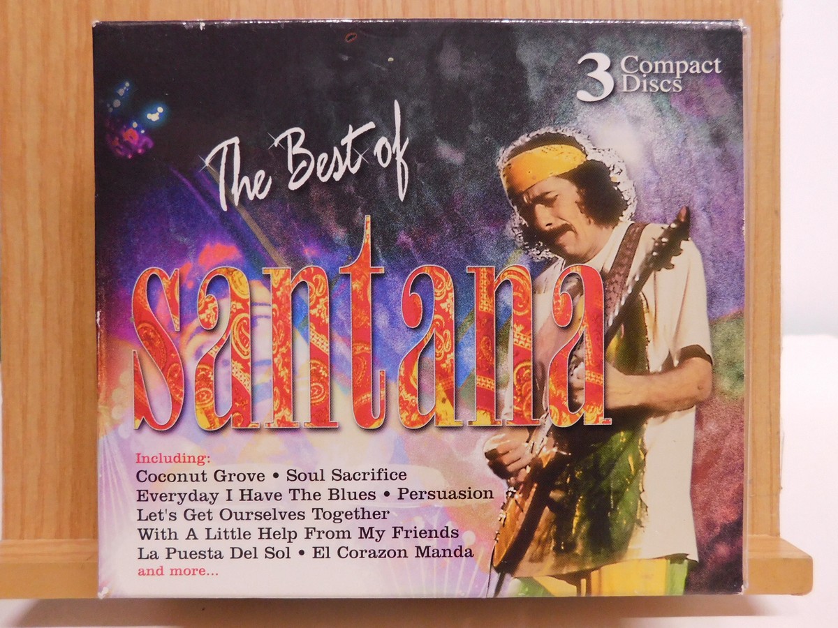The Best of Santana Canada 3 CD set the 3 CDs Are Sealed But The