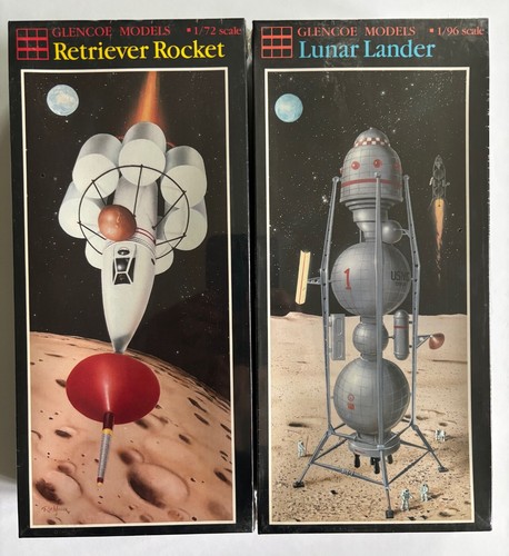 Two sealed Glencoe Models Space Kits