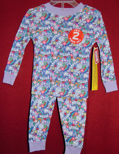 GROOVY GRAFFITI Size 5/6 DREAM 2 pc. Pajama Set by Extremely Me NEW w/ TAGS - Picture 3 of 8