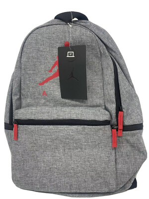 Nike Air Jordan Jumpman Logo One Size Backpack Carbon Heather/Gym