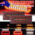 <!--F#f_0-->2X LED Tail Lights Sequential Indicator Trailer Ute Caravan Truck Stop 12-24V AU<!--F/-->