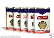 5 Packs EFFICIENT Cigarette Filters (150 Filters) Block & Filter Out Tar & Nic