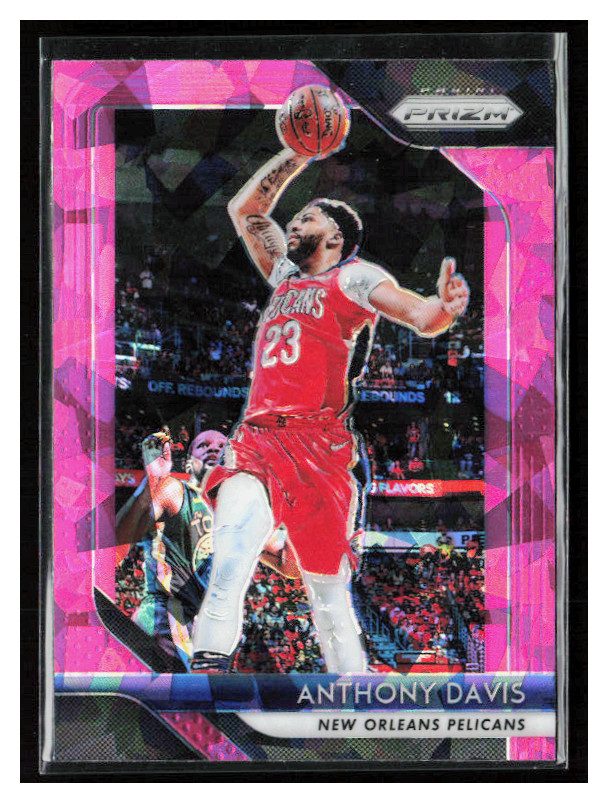 2018 Panini Prizm Pink Ice #177 Anthony Davis