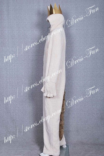 Where the Wild Things Are Wolf Max Records Adult Halloween Cosplay