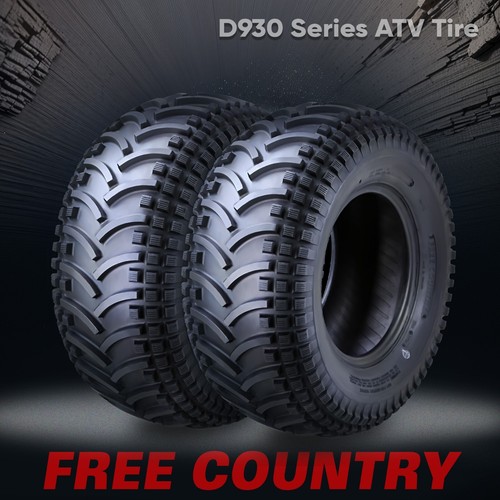 Set 2 FREE COUNTRY ATV tires 23X8-11 23x8x11 4PR D930 10348