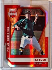 2021 Panini Elite Extra Edition Prime Numbers B Die-Cut Ky Bush #45 46/156