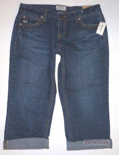 Low Rise Denim Jean Capris NWT #0368 | eBay
