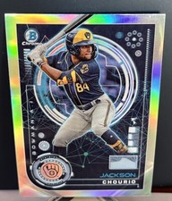2024 Bowman AI #BAI-16 Jackson Chourio   Brewers Artificial Intelligence 