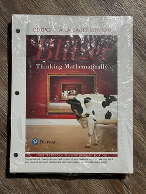 BK: Thinking Mathematically w/Integrated Review Loose-Leaf plus MyLab (2018) 7th