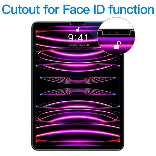 **Buy 1 Get 1 Free** Tempered Glass Screen Protector For iPad Pro 12.9" 6th Gen - Picture 9 of 11
