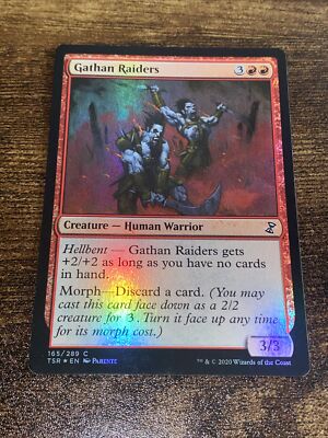 Gathan Raiders 165 Foil Time Spiral Remastered MTG Magic The Gathering L2701*