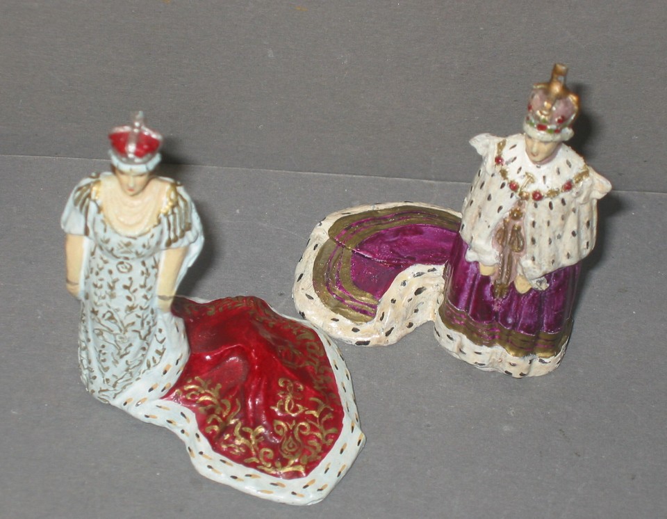 John Charpentier - Le roi George VI et la Princesse Elisabeth