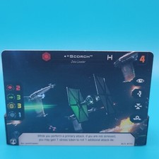 Scorch / Blue Squadron Rookie pełna karta artystyczna X-Wing Miniatury Gra Star Wars