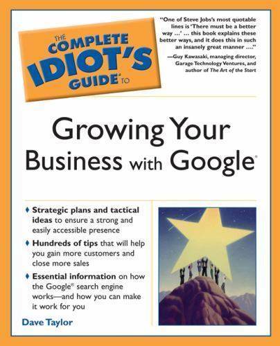 Complete Idiot's Guide To Growing Your Business With Google Book Free Postage