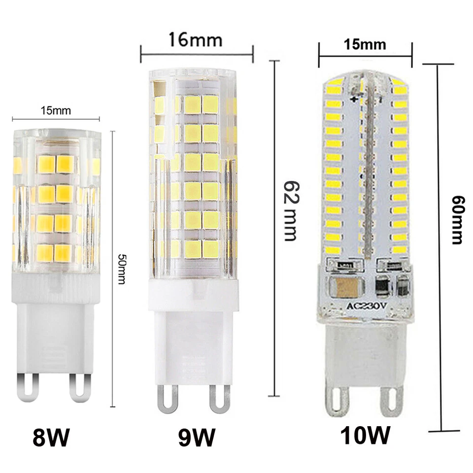 G4 G9 LED Bulb 12v/220V Dimmable 2W-15W COB Capsule lamp Replace Halogen bulb - Image 4 of 4