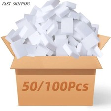 Sponges 100 Pcs Eraser Melamine Magic Cleaning Foam Wash Tool Kitchen 10 6 1.5cm
