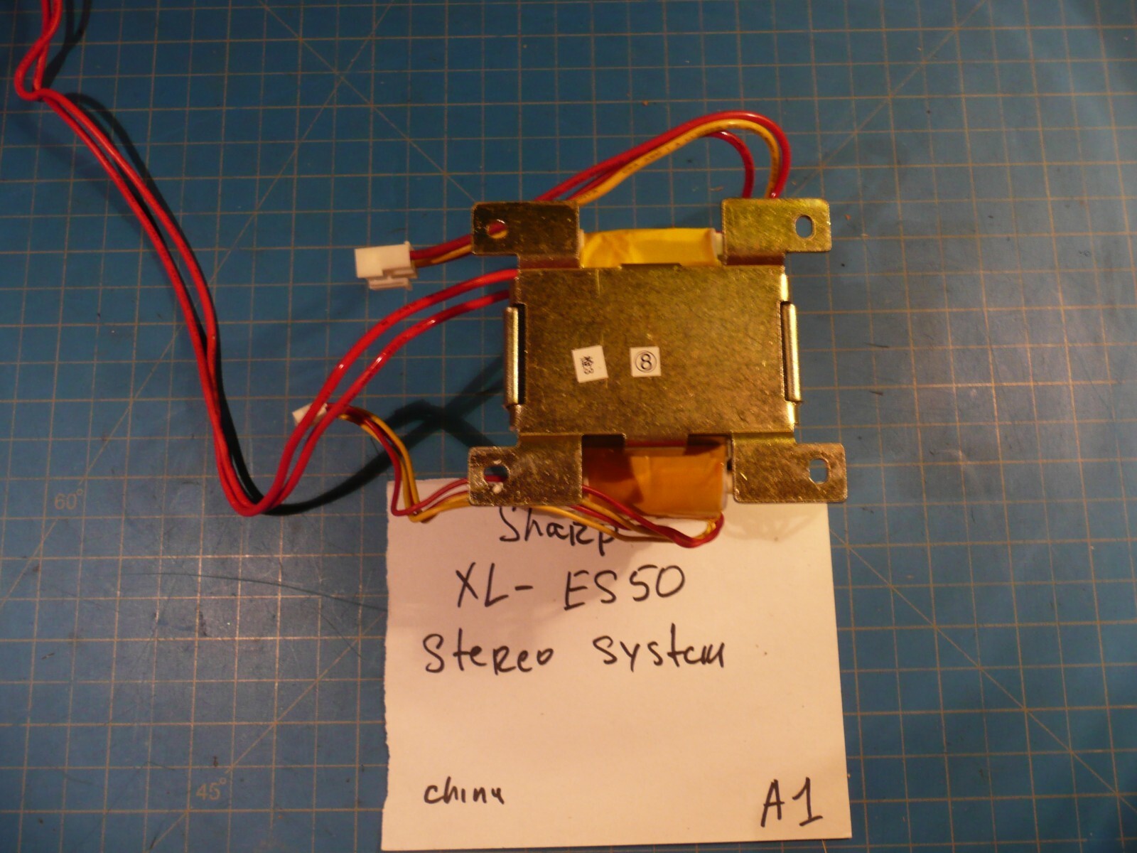 Sharp XL-ES50 Stereo System Replacement Power Transformer # PA004SJ  DB-160-8