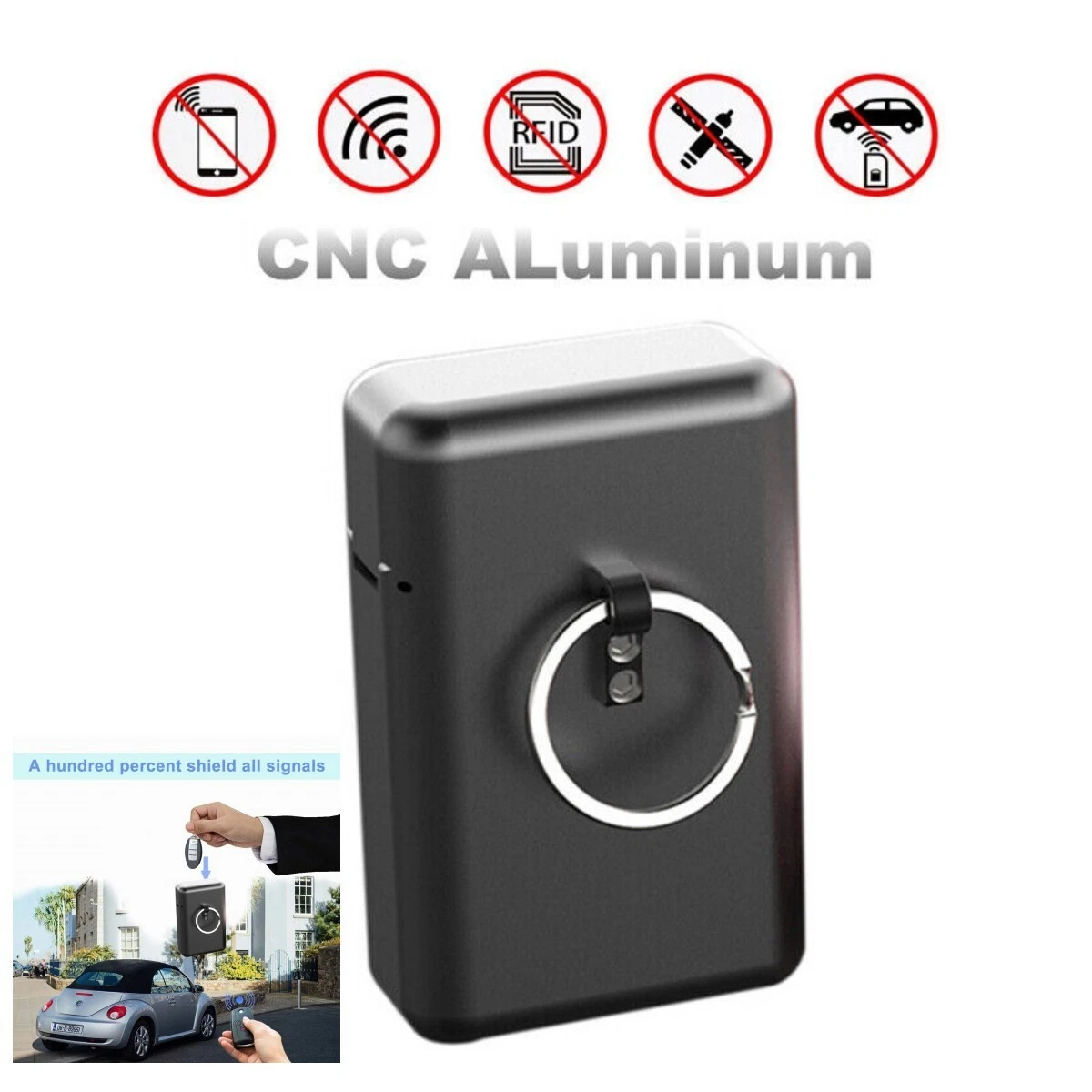 Faraday Box RFID Blocking Box Signal Blocking Box for Car Keys - China Faraday  Box and Signal Shielding price