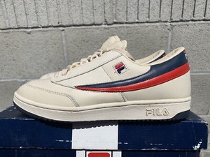 Vintage 1994 Fila Original Tennis Shoes Leather Beige Size 7.5 Borg Classic MINT | eBay