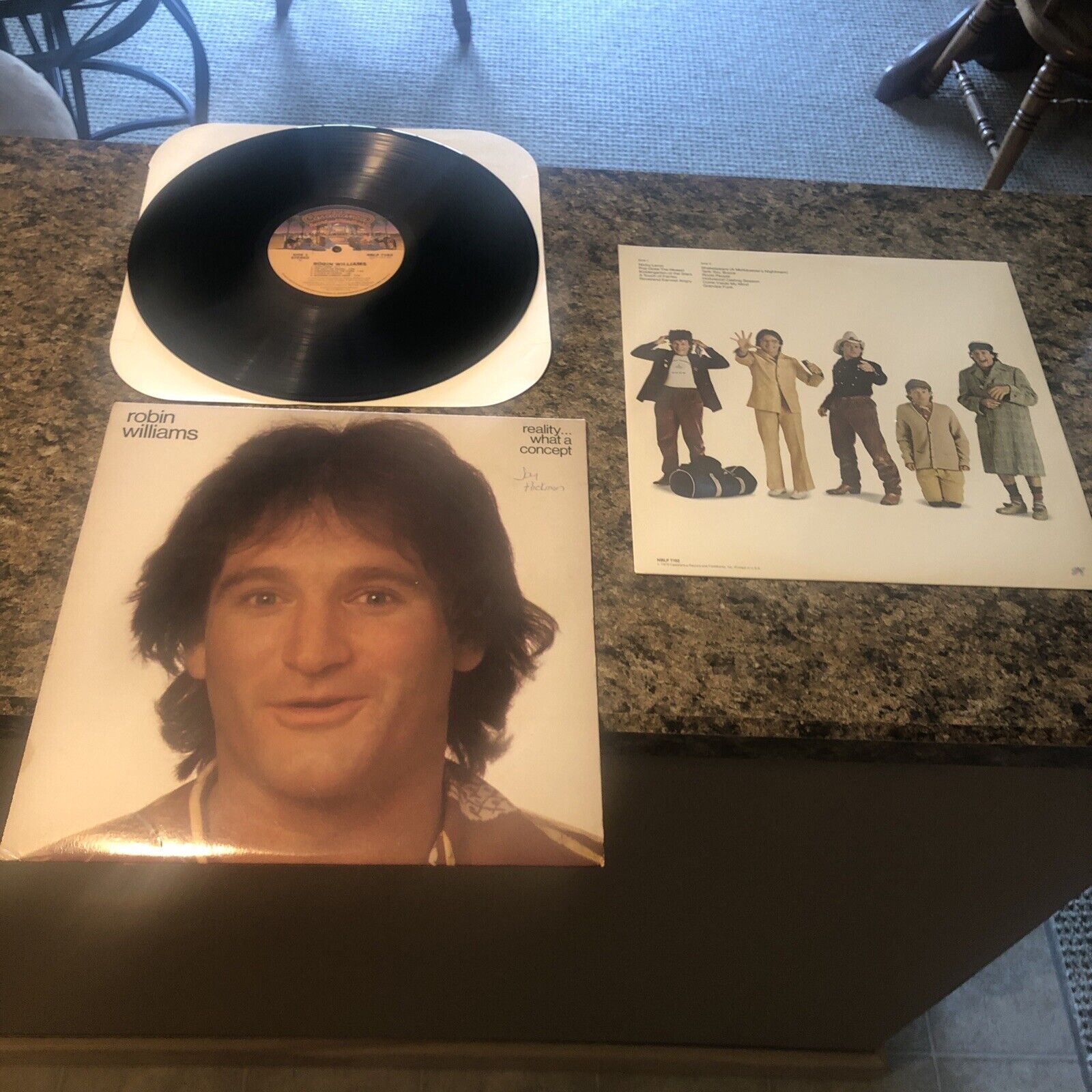 Robin Williams Reality What A Concept LP NBLP-7162