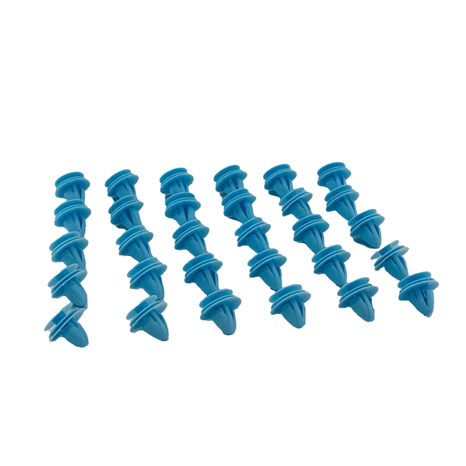 30pcs For Kia Sedona Sorento Rio K900 Optima Forte Door Trim Panel Retainer - Изображение 3 из 4