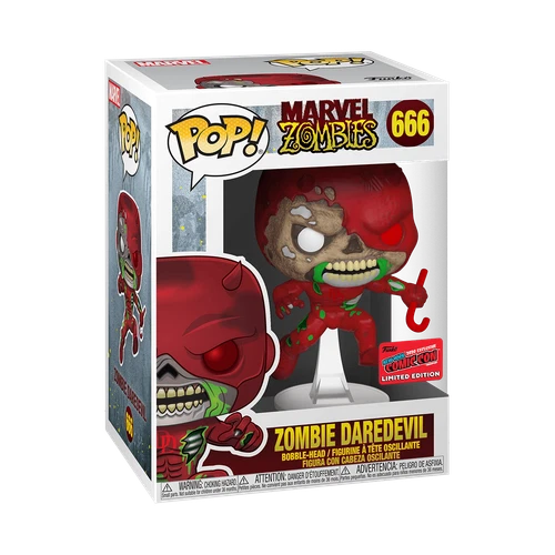 Funko Pop! Vinyl: Marvel - Zombie Daredevil #666 New York Comic Con Exclusive