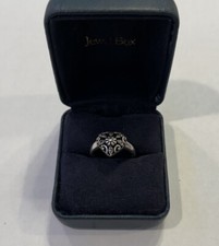 Sterling silver heart ring size 7.5