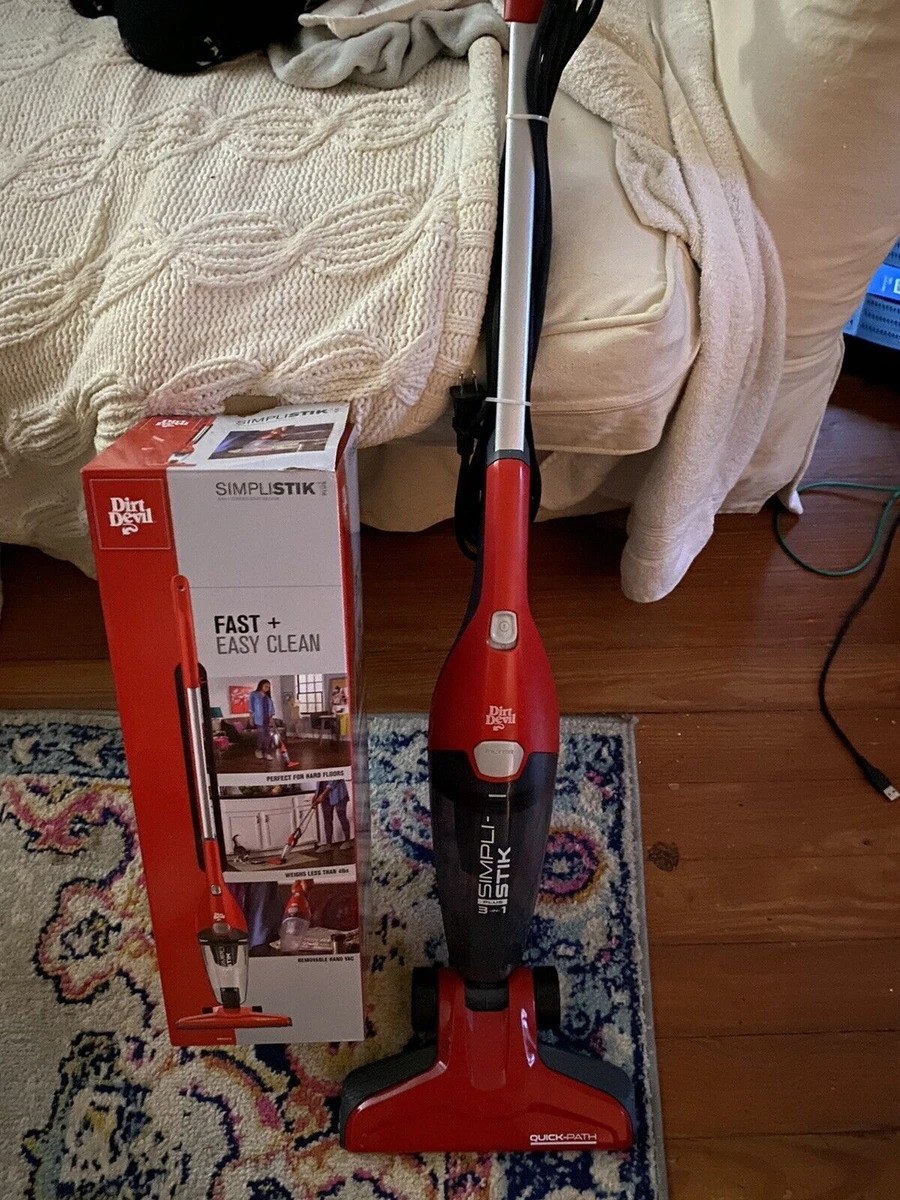 Aspirateur dirt outlet devil rouge