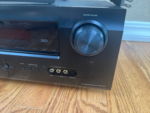Denon AVR-591 5.1 Channel Home Theater Receiver 120W w/Remote Bundle TESTED! - Picture 5 of 12