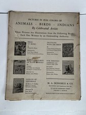 Walter Alois Weber Wild Animal 12 Pictures/Prints in Full Color by M.A.Donohue