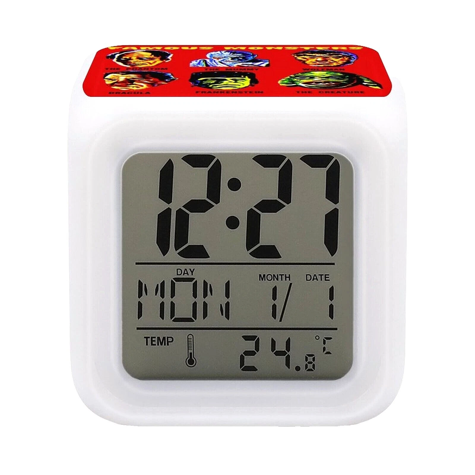 Square Alarm Clocks & Clock Radios