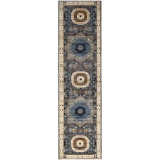 2'8" x 9'10" Gray Mamluk Dynasty Hand Knotted Wool 200 KPSI Runner Rug R86752