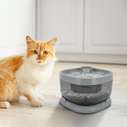 7L/1,85gal Automatischer Haustier Wasser/Trinkbrunnen für Katzen und Hunde mit Filter