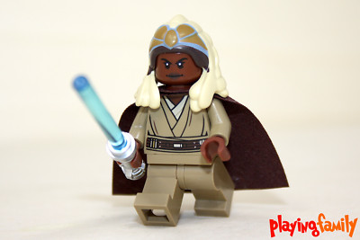 LEGO STAR WARS - Jedi Meisterin Adi Gallia - Figur aus LEGO -Teilen - MOC