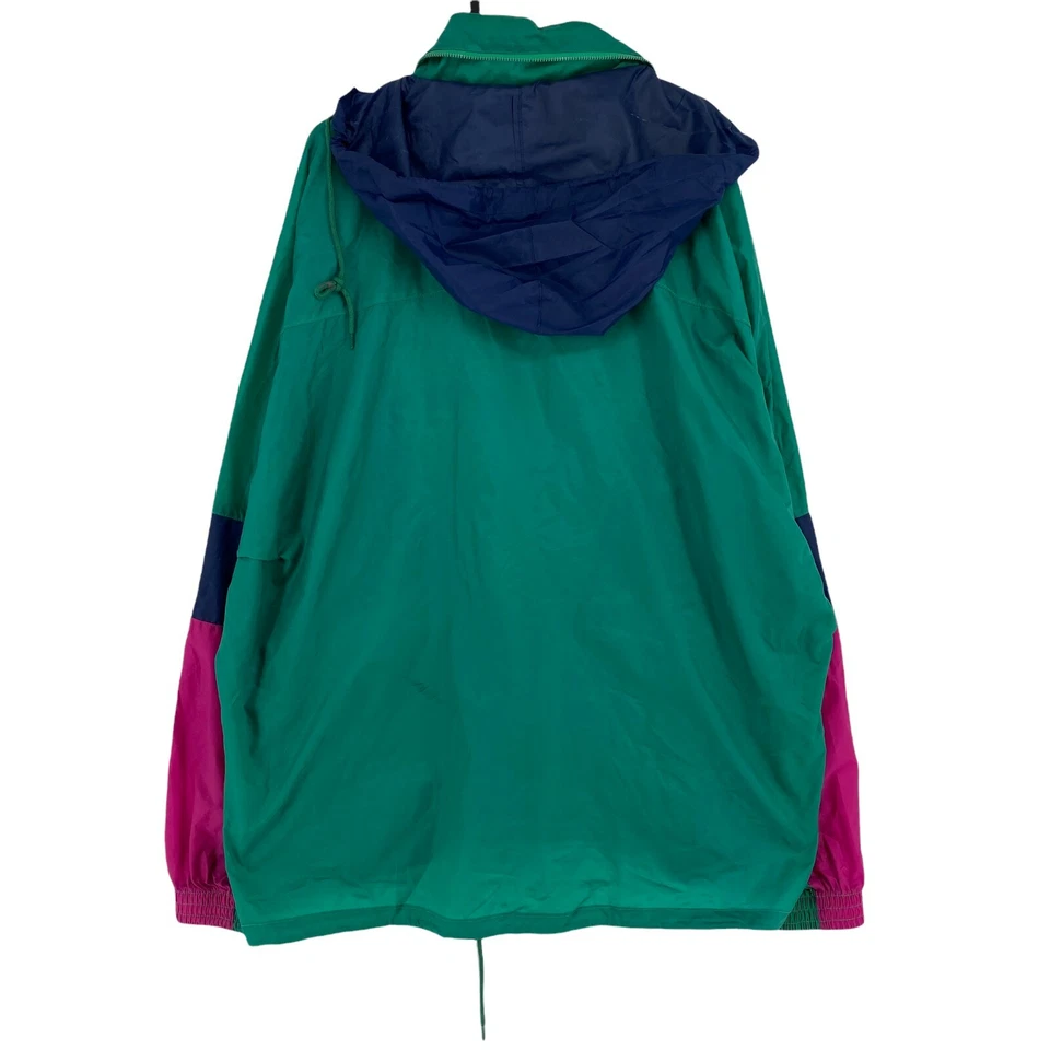 PUMA Vintage Retro Verde Chaqueta con Capucha Talla L - Imagen 3 de 4