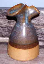 4.25 in. Tall Art Pottery Creamer Pitcher / Vase Nice!